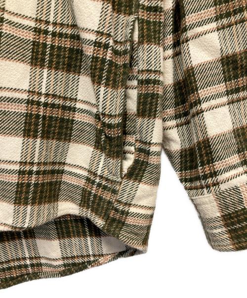 orvis（オービス）ORVIS (オービス) ヘビーウェイトチェックネルシャツ グリーン サイズ:XLの古着・服飾アイテム