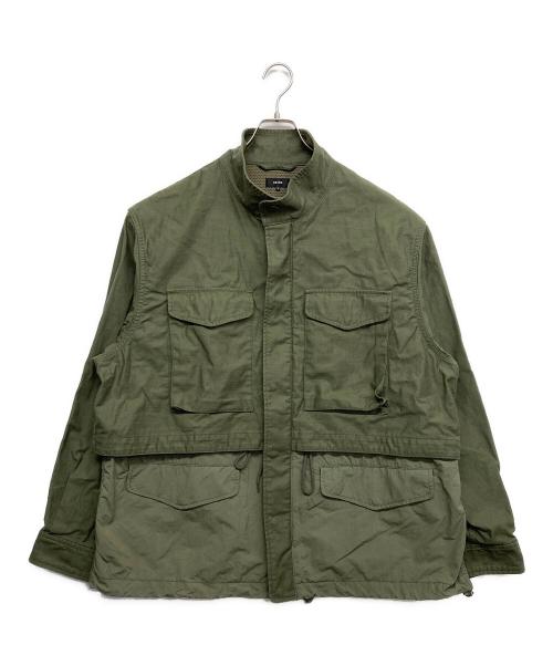 BEAMS（ビームス）BEAMS (ビームス) カバーオール カーキ サイズ:Lの古着・服飾アイテム
