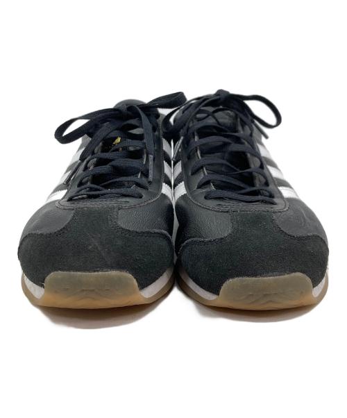 adidas（アディダス）adidas (アディダス) COUNTRY JAPANローカットスニーカー ブラック サイズ:28の古着・服飾アイテム