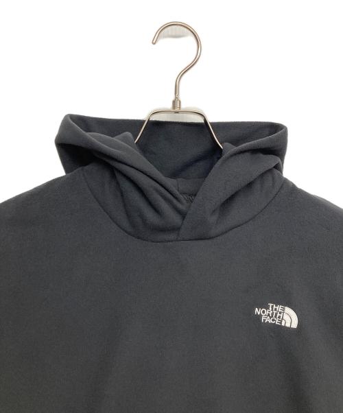 THE NORTH FACE（ザ ノース フェイス）THE NORTH FACE (ザ ノース フェイス) マイクロ フリース フーディ ブラック サイズ:S 未使用品の古着・服飾アイテム