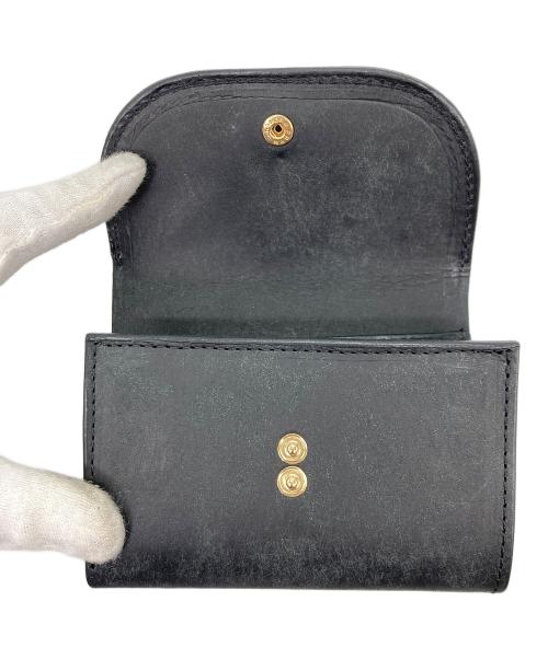 MR.OLIVE（ミスターオリーブ）MR.OLIVE (ミスターオリーブ) コンパクトウォレット ブラックの古着・服飾アイテム