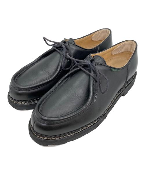 PARABOOT（パラブーツ）PARABOOT (パラブーツ) ミカエルレザーシューズ ブラック サイズ:43の古着・服飾アイテム