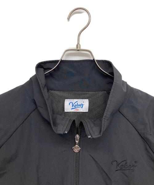 KEBOZ（ケボズ）KEBOZ (ケボズ) ナイロンジャケット ブラック サイズ:LARGEの古着・服飾アイテム