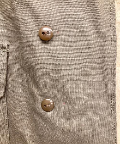 Swedish Army（スウェーデン軍）Swedish Army (スウェーデン軍) M1909 コットンキャンバスコート グリーン サイズ:無しの古着・服飾アイテム