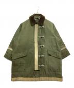 US ARMYユーエスアーミー）の古着「ファイヤーマンコート」｜グリーン