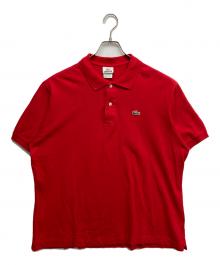 LACOSTE（ラコステ）の古着「半袖ポロシャツ」｜レッド