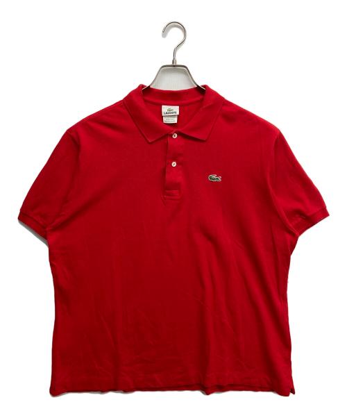 LACOSTE（ラコステ）LACOSTE (ラコステ) 半袖ポロシャツ レッド サイズ:7の古着・服飾アイテム