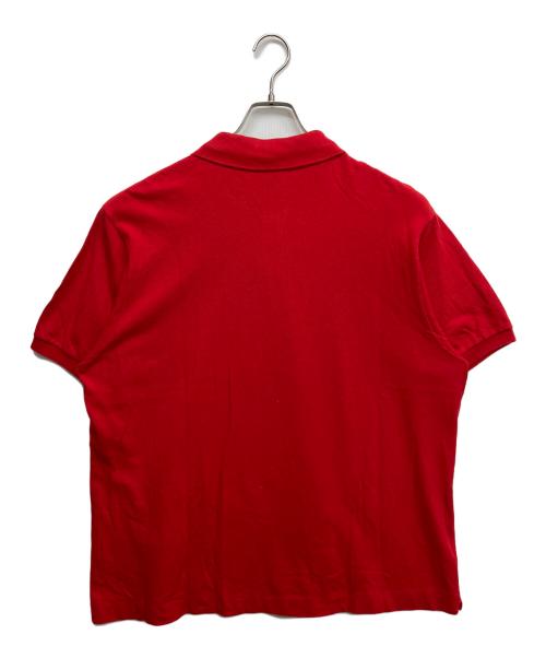 LACOSTE（ラコステ）LACOSTE (ラコステ) 半袖ポロシャツ レッド サイズ:7の古着・服飾アイテム
