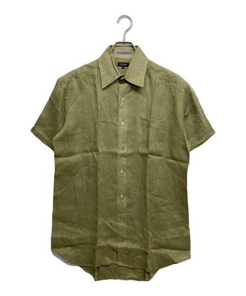 PAUL SMITH（ポールスミス）Paul Smith (ポールスミス) 半袖シャツ グリーン サイズ:Mの古着・服飾アイテム