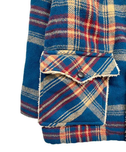 Sears（シアーズ）Sears (シアーズ) 70ｓ 裏ボアジャケット ブルー サイズ:38の古着・服飾アイテム