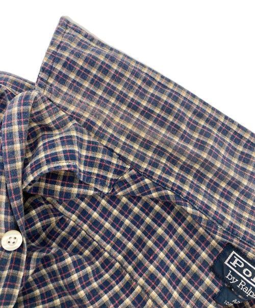 POLO RALPH LAUREN（ポロ・ラルフローレン）POLO RALPH LAUREN (ポロ・ラルフローレン) 半袖シャツ ネイビー サイズ:Mの古着・服飾アイテム