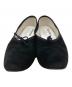 中古・古着 repetto (レペット) ベロアパンプス ブラック サイズ:39：6000円