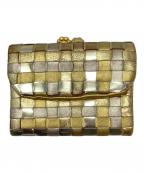 tsumori chisato carryツモリチサトキャリー）の古着「3つ折り財布」｜ゴールド