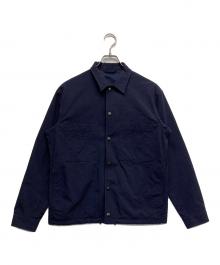 green label relaxing（グリーンレーベルリラクシング）の古着「ナイロンオックス カバーオール」｜ネイビー