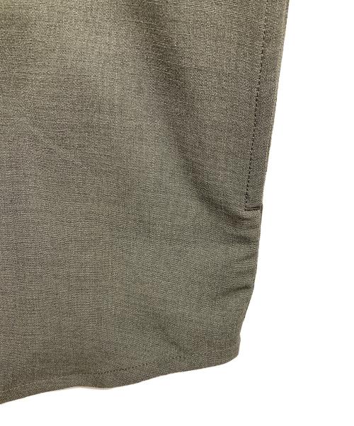 green label relaxing（グリーンレーベルリラクシング）green label relaxing (グリーンレーベルリラクシング) トリアセ ポリエステル バンピー CPO シャツジャケット グレー サイズ:Mの古着・服飾アイテム