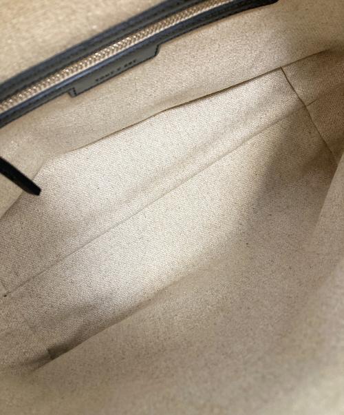 TOUT Y EST（トゥティエ）TOUT Y EST (トゥティエ) SAC CANOT TOILE SMALL ブラックの古着・服飾アイテム