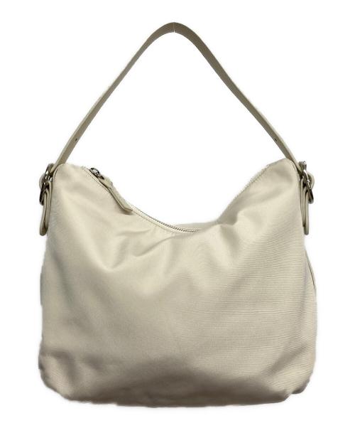 TOUT Y EST（トゥティエ）TOUT Y EST (トゥティエ) SAC CANOT TOILE SMALL ホワイトの古着・服飾アイテム