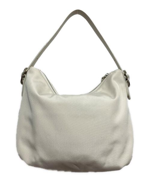 TOUT Y EST（トゥティエ）TOUT Y EST (トゥティエ) SAC CANOT TOILE SMALL ホワイトの古着・服飾アイテム