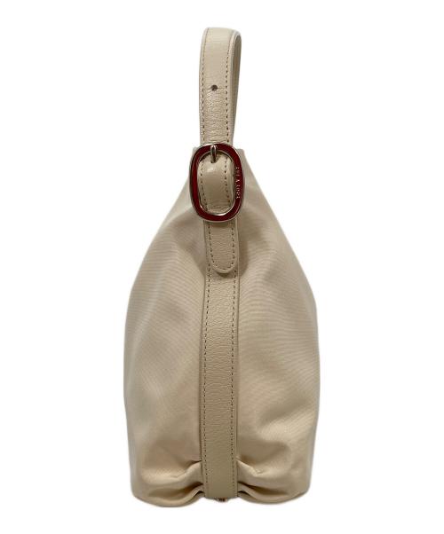 TOUT Y EST（トゥティエ）TOUT Y EST (トゥティエ) SAC CANOT TOILE SMALL ホワイトの古着・服飾アイテム