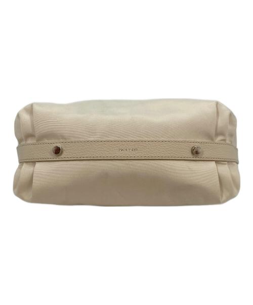 TOUT Y EST（トゥティエ）TOUT Y EST (トゥティエ) SAC CANOT TOILE SMALL ホワイトの古着・服飾アイテム