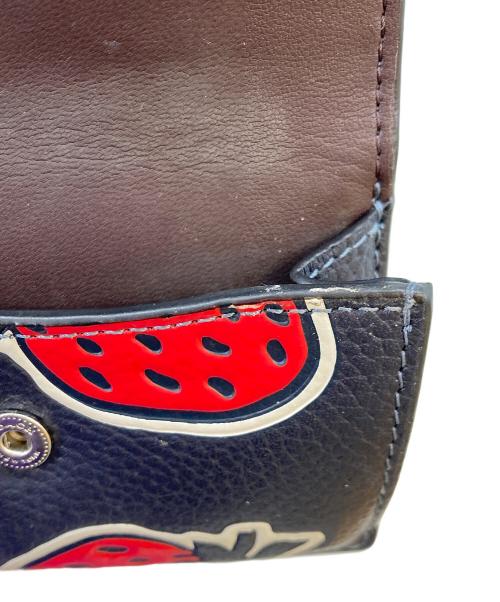 COACH（コーチ）COACH (コーチ) 3つ折り財布 ネイビーの古着・服飾アイテム