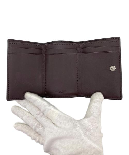 COACH（コーチ）COACH (コーチ) 3つ折り財布 ネイビーの古着・服飾アイテム