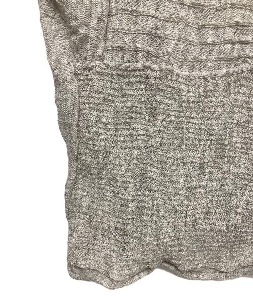 Y's（ワイズ）Y's (ワイズ) リネン混カーディガン グレー サイズ:2の古着・服飾アイテム