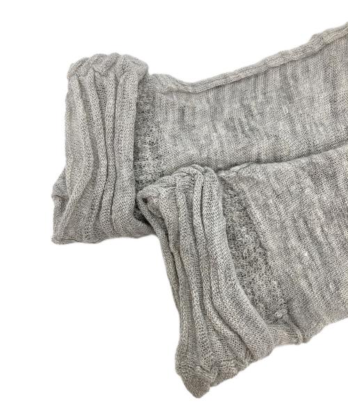 Y's（ワイズ）Y's (ワイズ) リネン混カーディガン グレー サイズ:2の古着・服飾アイテム