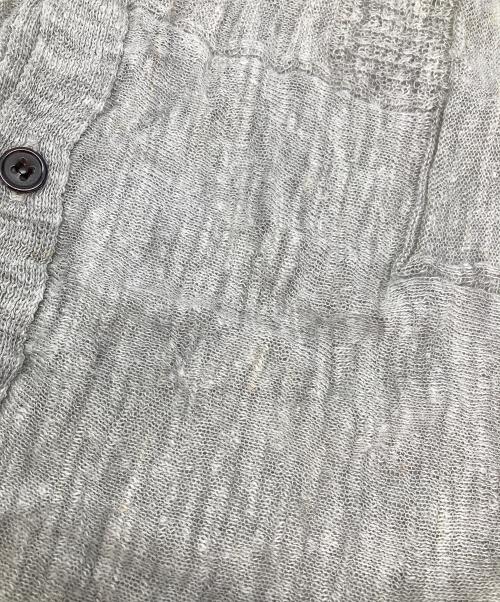 Y's（ワイズ）Y's (ワイズ) リネン混カーディガン グレー サイズ:2の古着・服飾アイテム