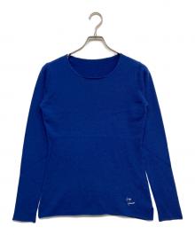 YOHJI YAMAMOTO（ヨウジヤマモト）の古着「カシミヤニット」｜ブルー