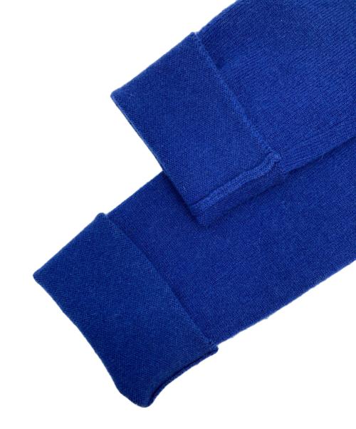 YOHJI YAMAMOTO（ヨウジヤマモト）YOHJI YAMAMOTO (ヨウジヤマモト) カシミヤニット ブルー サイズ:2の古着・服飾アイテム