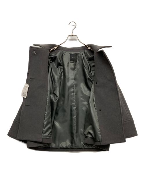 Spick and Span（スピックアンドスパン）Spick and Span (スピックアンドスパン) モッサステンカラーショートコート グレー サイズ:38 未使用品の古着・服飾アイテム