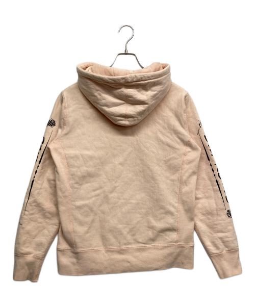 SUPREME（シュプリーム）SUPREME (シュプリーム) Rose Hooded Sweatshirt ピンク サイズ:SMALLの古着・服飾アイテム