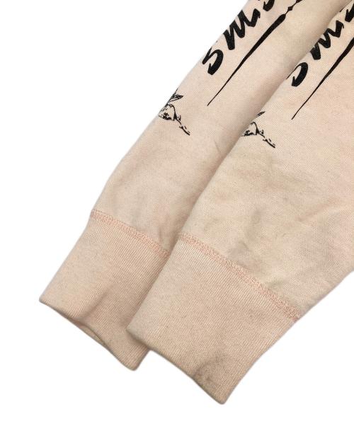 SUPREME（シュプリーム）SUPREME (シュプリーム) Rose Hooded Sweatshirt ピンク サイズ:SMALLの古着・服飾アイテム