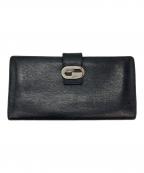 GUCCIグッチ）の古着「2つ折り財布」｜ブラック