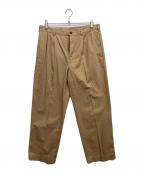 BROOKS BROTHERSブルックスブラザーズ）の古着「タックパンツ」｜ブラウン