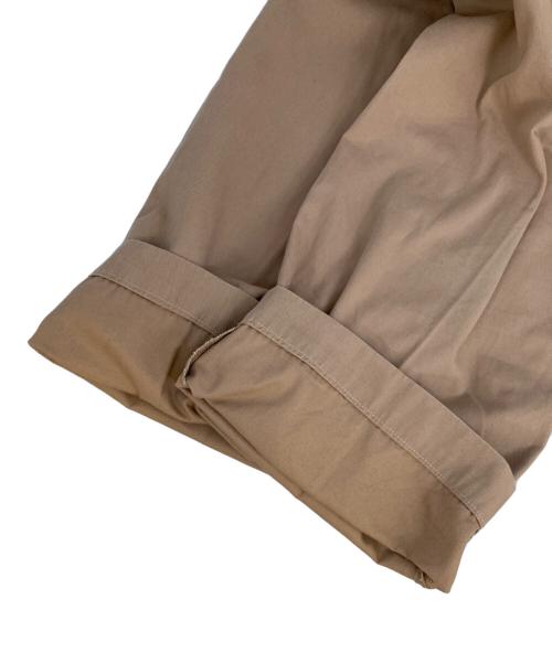 BROOKS BROTHERS（ブルックスブラザーズ）BROOKS BROTHERS (ブルックスブラザーズ) タックパンツ ブラウン サイズ:W34の古着・服飾アイテム