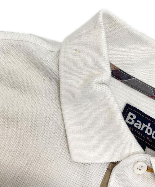 Barbour（バブアー）Barbour (バブアー) ポロシャツ ホワイト サイズ:XLの古着・服飾アイテム