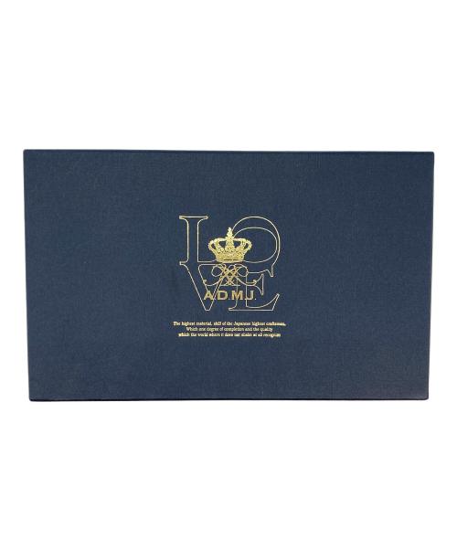 A.D.M.J.（エーディーエムジェイ）A.D.M.J. (エーディーエムジェイ) クラックメタルスリムウォレット ゴールドの古着・服飾アイテム