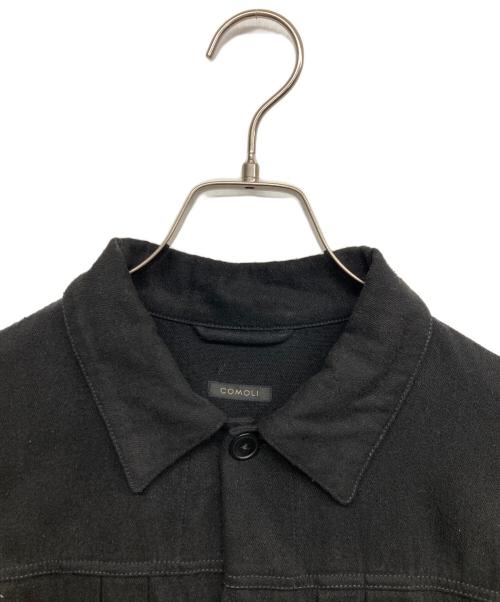 COMOLI（コモリ）COMOLI (コモリ) シルクネップ TYPE -1ST ブラック サイズ:2の古着・服飾アイテム