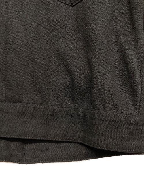 COMOLI（コモリ）COMOLI (コモリ) シルクネップ TYPE -1ST ブラック サイズ:2の古着・服飾アイテム