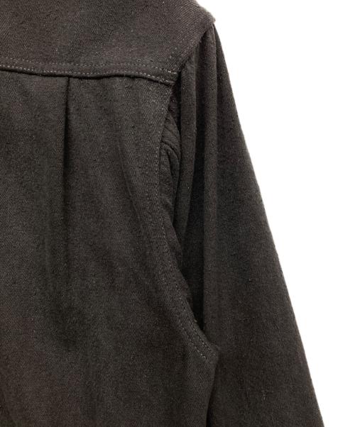 COMOLI（コモリ）COMOLI (コモリ) シルクネップ TYPE -1ST ブラック サイズ:2の古着・服飾アイテム