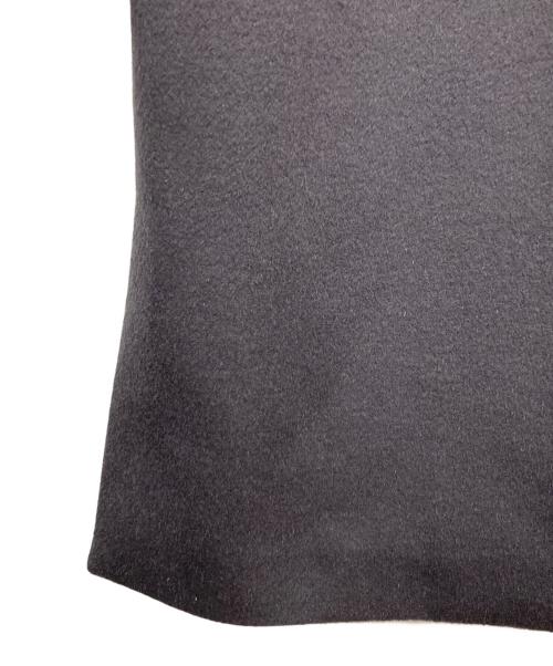 green label relaxing（グリーンレーベルリラクシング）green label relaxing (グリーンレーベルリラクシング) アンゴラビーバー スリット ノーカラー コート グレー サイズ:36の古着・服飾アイテム