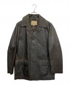 Canyon de Chellyキャニオンデシェリー）の古着「レザージャケット」｜ブラウン