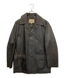 Canyon de Chelly（キャニオンデシェリー）の古着「レザージャケット」｜ブラウン