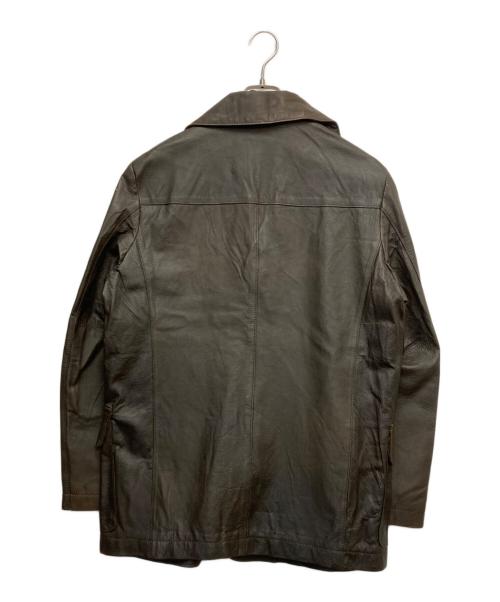 Canyon de Chelly（キャニオンデシェリー）CANYON DE CHELLY (キャニオンデシェリー) レザージャケット ブラウン サイズ:Lの古着・服飾アイテム