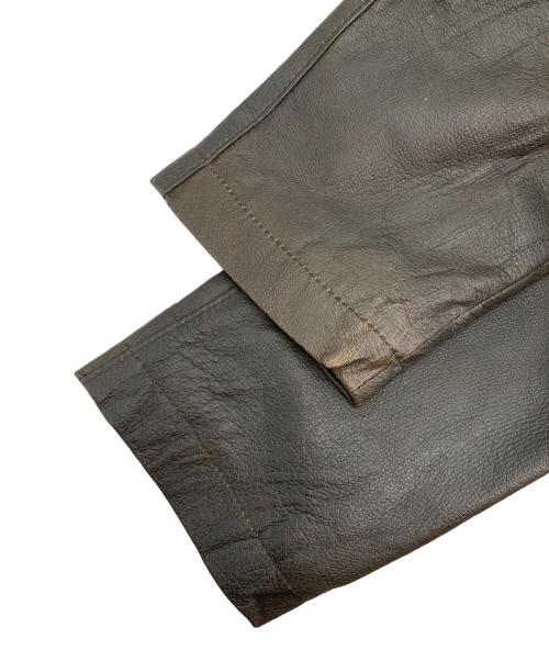 Canyon de Chelly（キャニオンデシェリー）CANYON DE CHELLY (キャニオンデシェリー) レザージャケット ブラウン サイズ:Lの古着・服飾アイテム