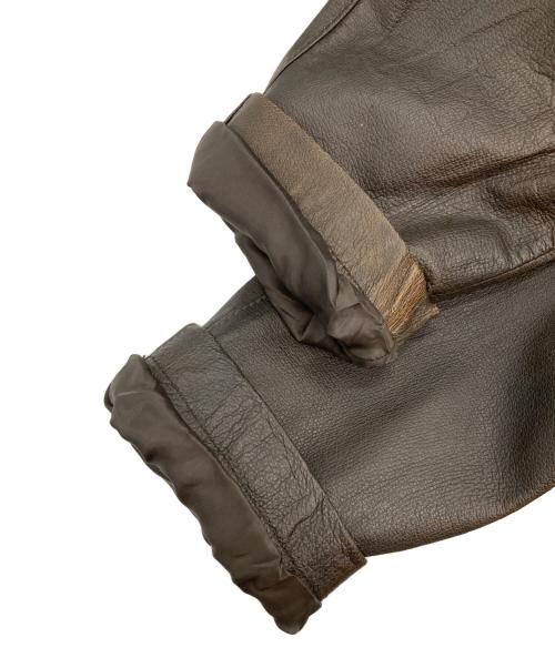 Canyon de Chelly（キャニオンデシェリー）CANYON DE CHELLY (キャニオンデシェリー) レザージャケット ブラウン サイズ:Lの古着・服飾アイテム