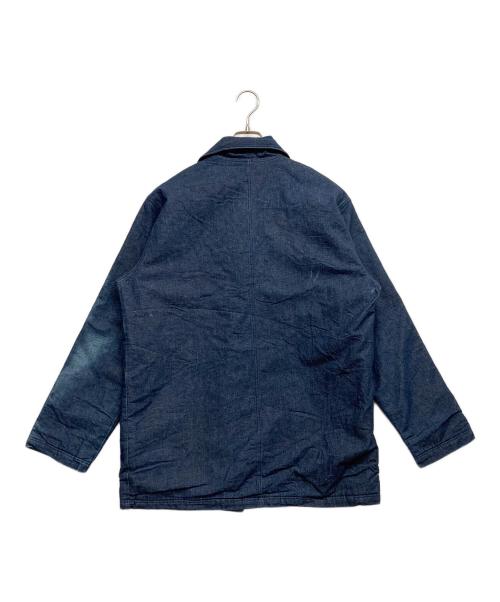 WORK WEAR CORPORATION（ワークウェアコーポレーション）WORK WEAR CORPORATION (ワークウェアコーポレーション) 裏ネルカバーオール ネイビー サイズ:40の古着・服飾アイテム