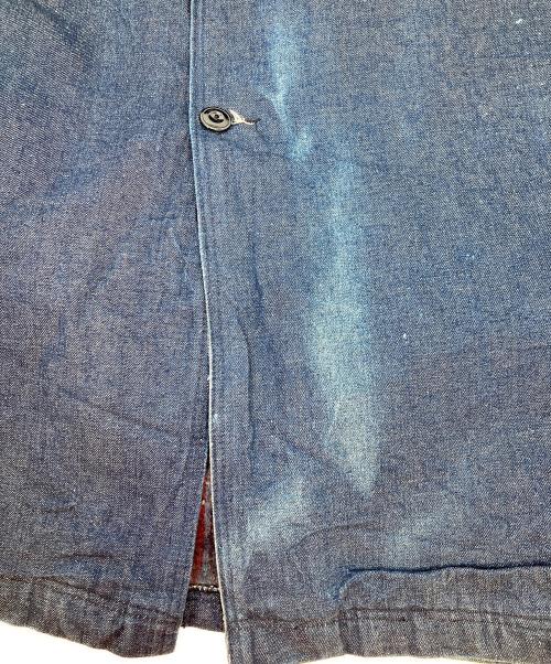 WORK WEAR CORPORATION（ワークウェアコーポレーション）WORK WEAR CORPORATION (ワークウェアコーポレーション) 裏ネルカバーオール ネイビー サイズ:40の古着・服飾アイテム